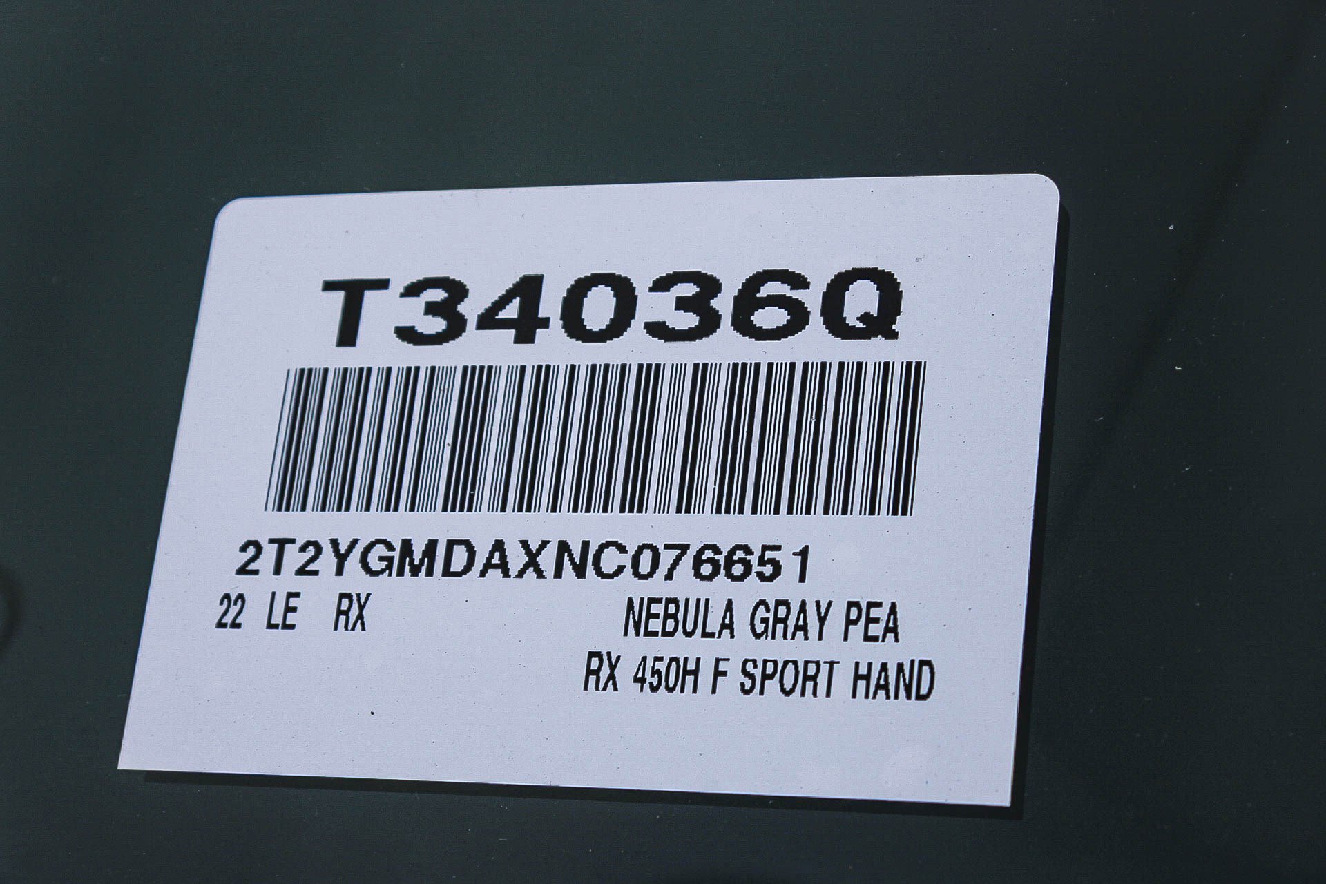 Used 2022 Lexus RX 450h F Sport w/ Accessory Package image 28