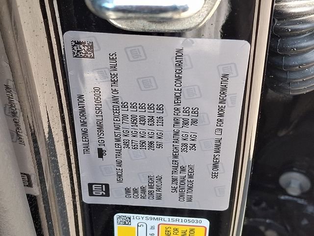 Certified 2025 Cadillac Escalade ESV Premium Luxury Platinum w/ LPO, Floor Liner Package image 23