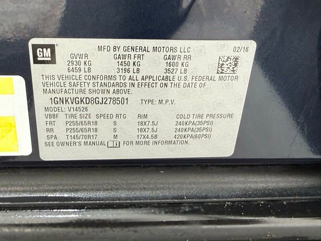 Used 2016 Chevrolet Traverse LT image 40