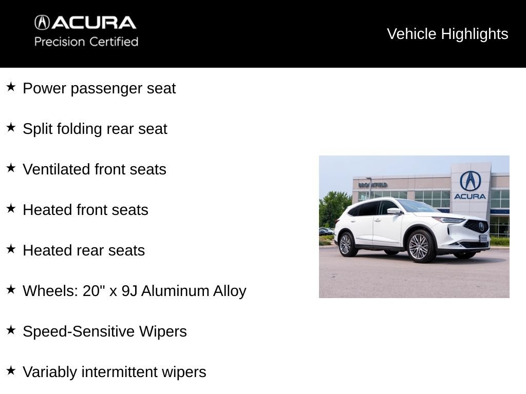 Certified 2024 Acura MDX w/ Advance Package AWD/4WD image 25