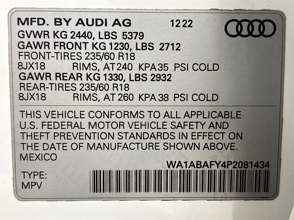 Certified 2023 Audi Q5 2.0T Premium w/ Convenience Package image 24