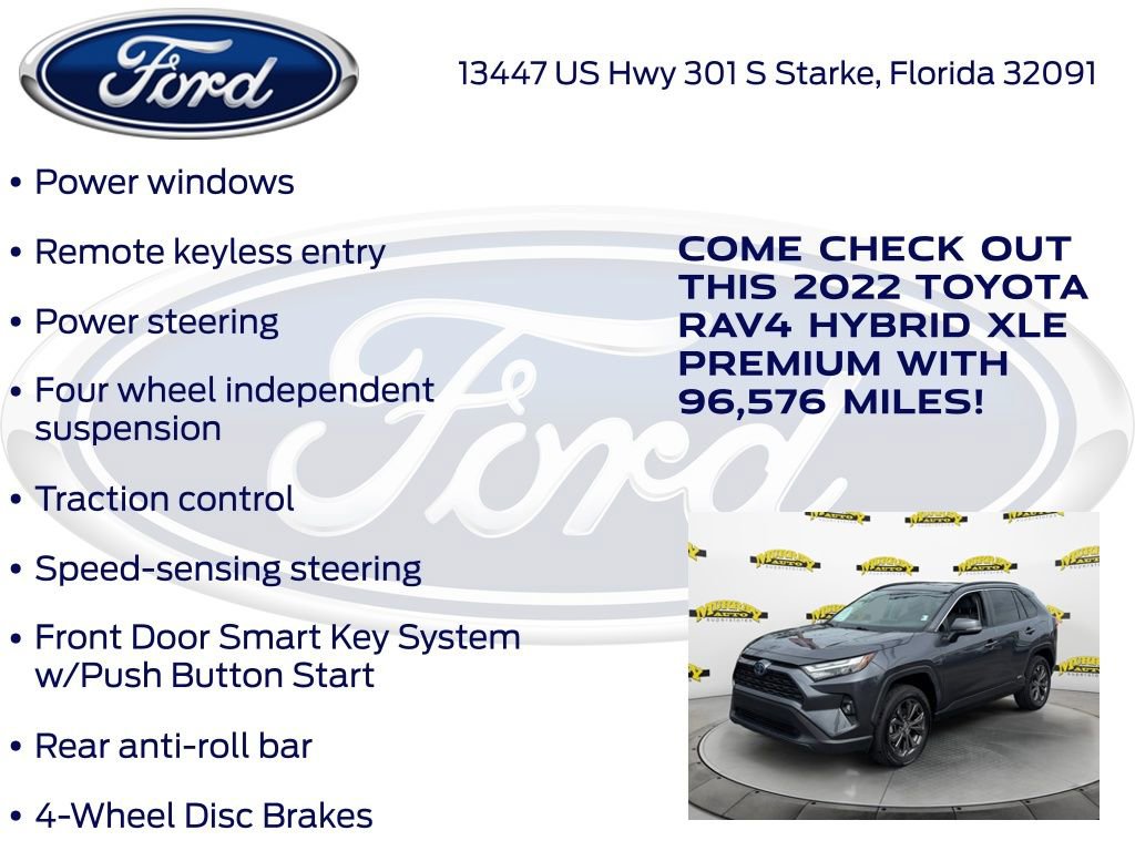 Used 2022 Toyota RAV4 XLE Premium image 20