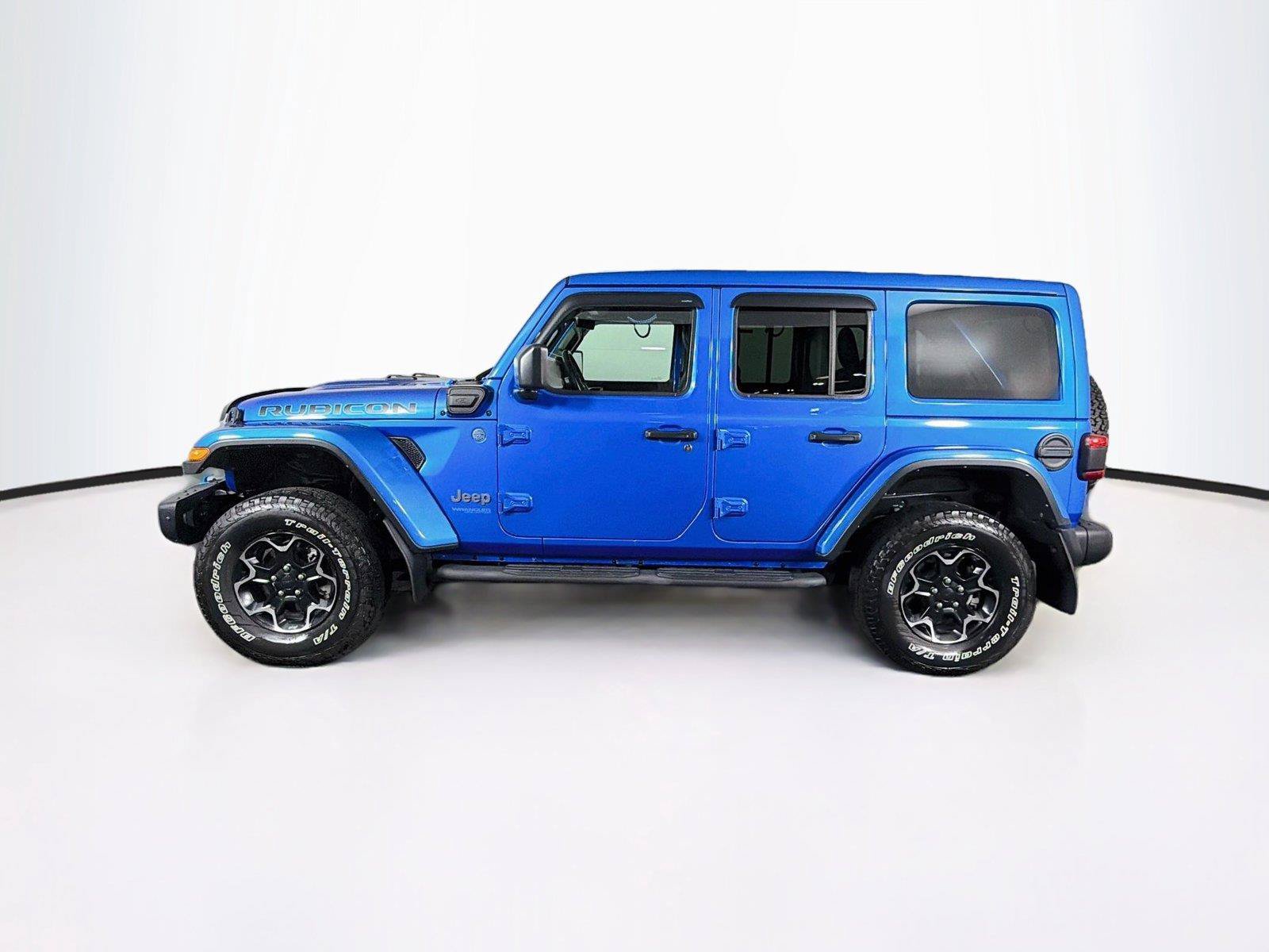 Used 2021 Jeep Wrangler Unlimited Rubicon 4xe w/ Steel Bumper Group AWD/4WD image 8