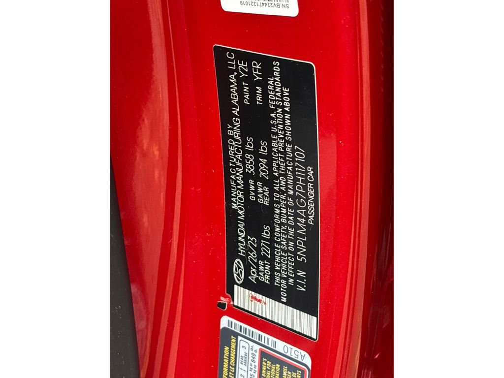 Certified 2023 Hyundai Elantra SEL w/ Cargo Package image 16