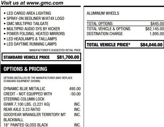 Certified 2023 GMC Sierra 1500 AT4X AWD/4WD image 2