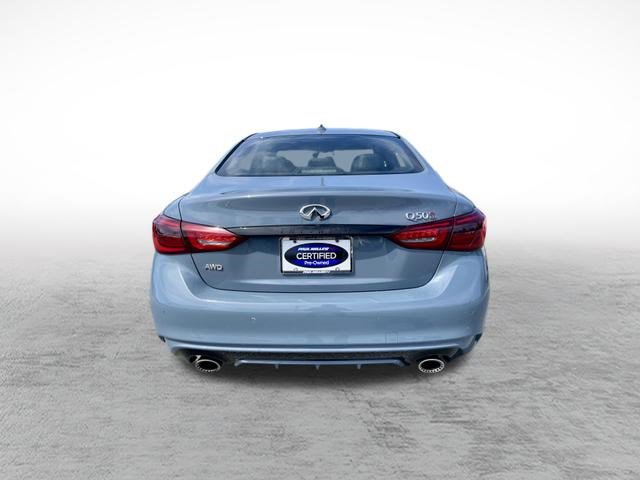 Used 2024 INFINITI Q50 Red Sport 400 image 6
