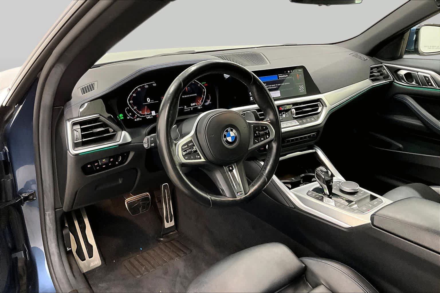 Used 2021 BMW 430i Convertible w/ M Sport Package RWD image 17