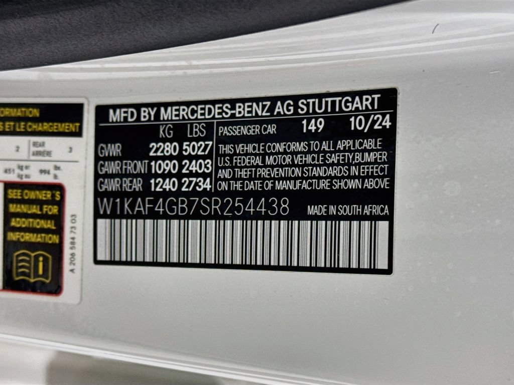 Certified 2025 Mercedes-Benz C 300 Sedan image 36