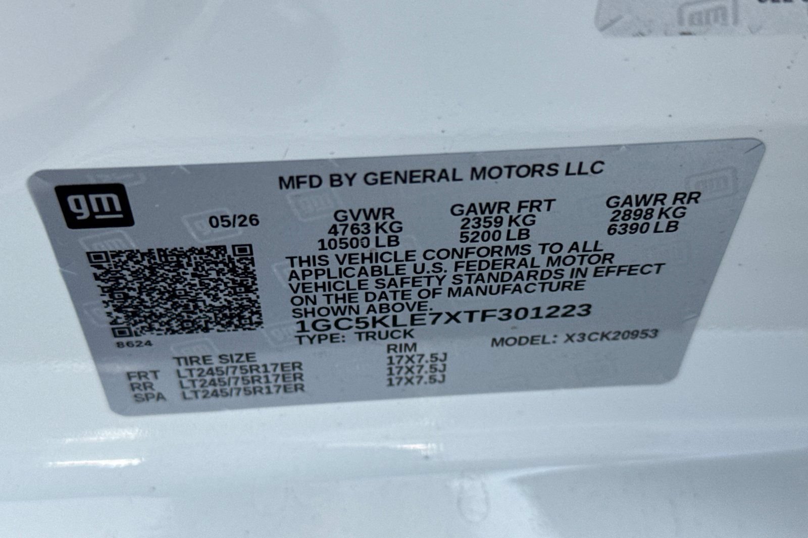 New 2026 Chevrolet Silverado 2500 W/T w/ WT/CX Safety Package AWD/4WD image 25