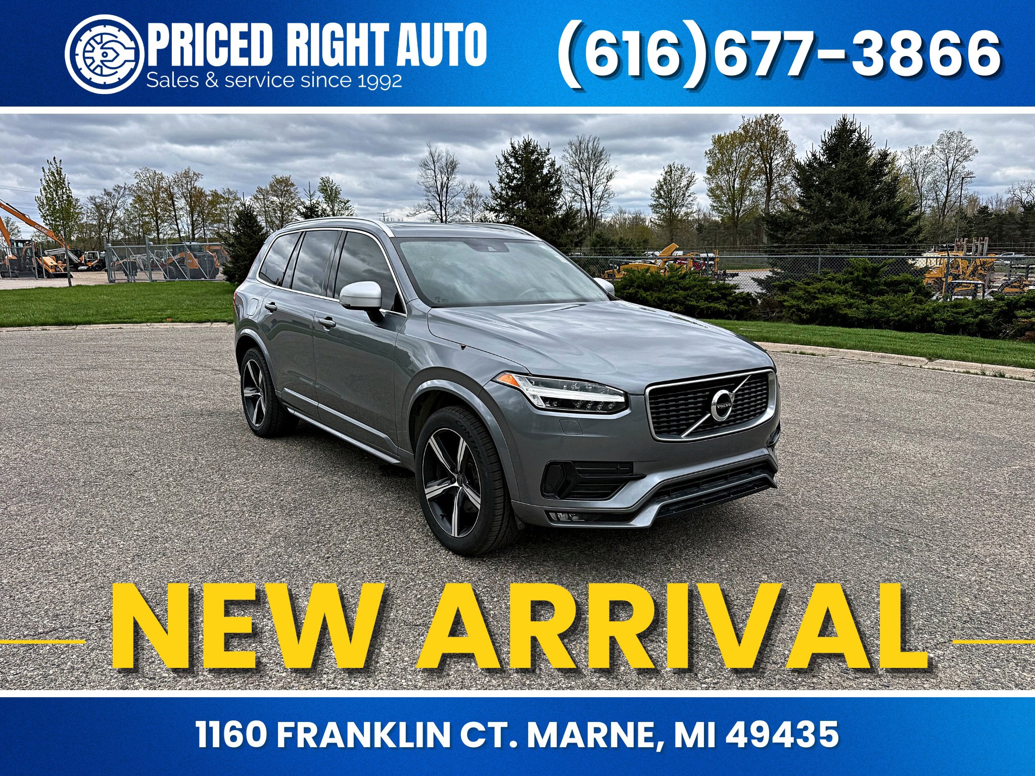 Used 2016 Volvo XC90 T6 R-Design AWD/4WD image 1