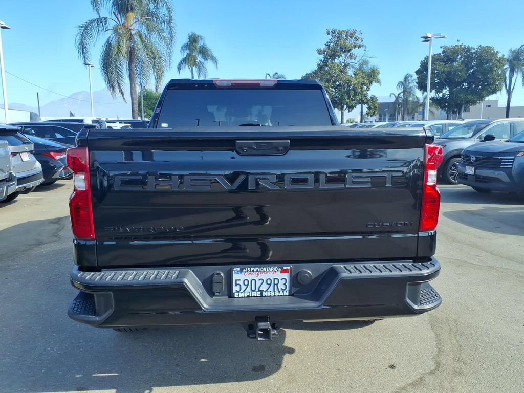Used 2023 Chevrolet Silverado 1500 Custom w/ LPO, Dark Essentials Package RWD image 7