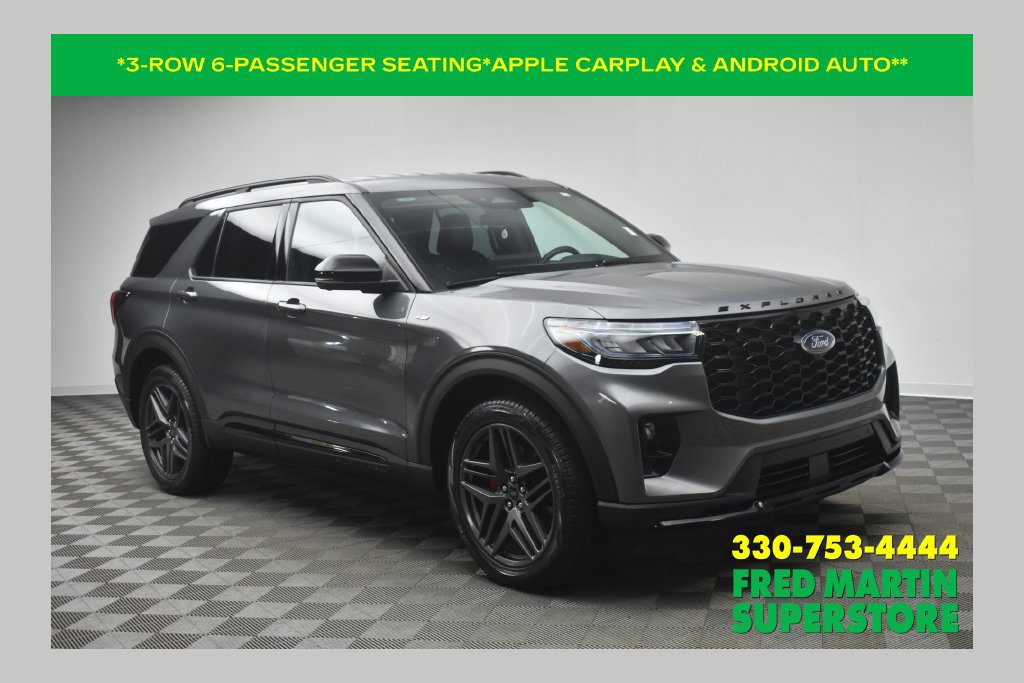 Used 2025 Ford Explorer ST-Line w/ ST-Line Street Pack AWD/4WD 360° Tour