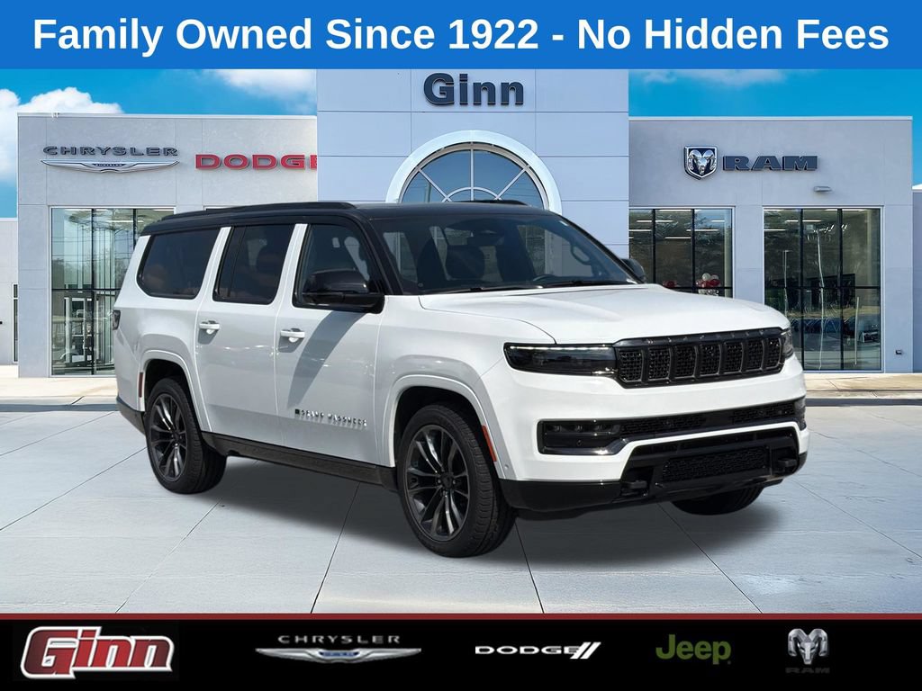 Used 2025 Jeep Grand Wagoneer L Series II Obsidian w/ Quick Order Packagew 28T AWD/4WD video 1