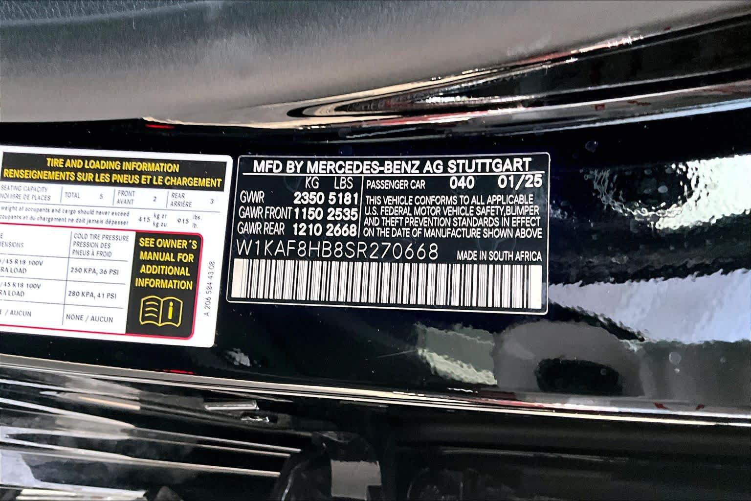 Certified 2025 Mercedes-Benz C 43 AMG 4MATIC Sedan image 38