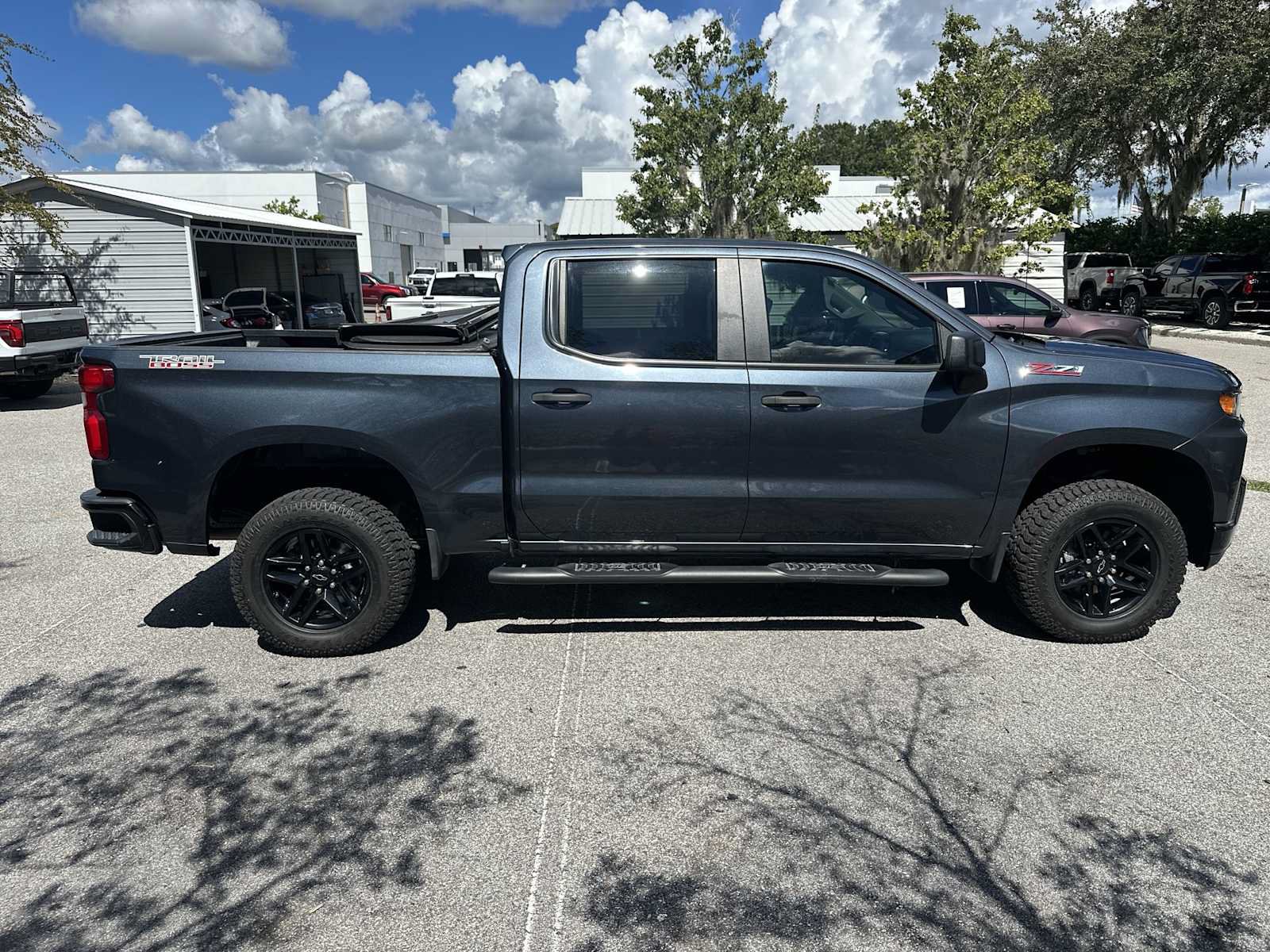 Certified 2021 Chevrolet Silverado 1500 Custom Trail Boss w/ Safety Confidence Package AWD/4WD image 7