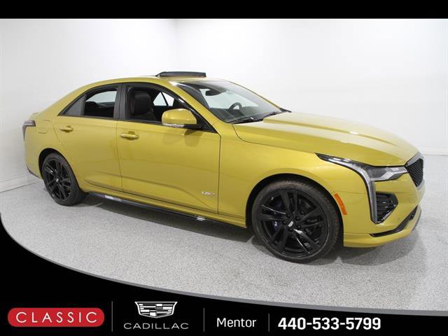 New 2026 Cadillac CT4 V w/ LPO, Blue Accent Package