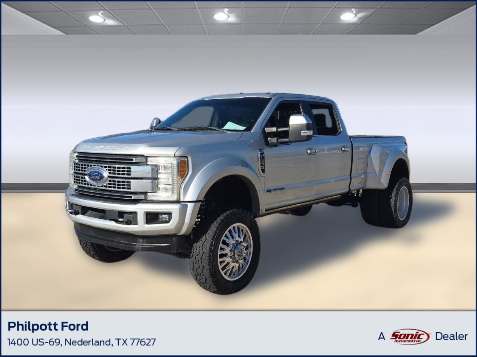 Used 2017 Ford F450 Platinum w/ Platinum Ultimate Package image 1