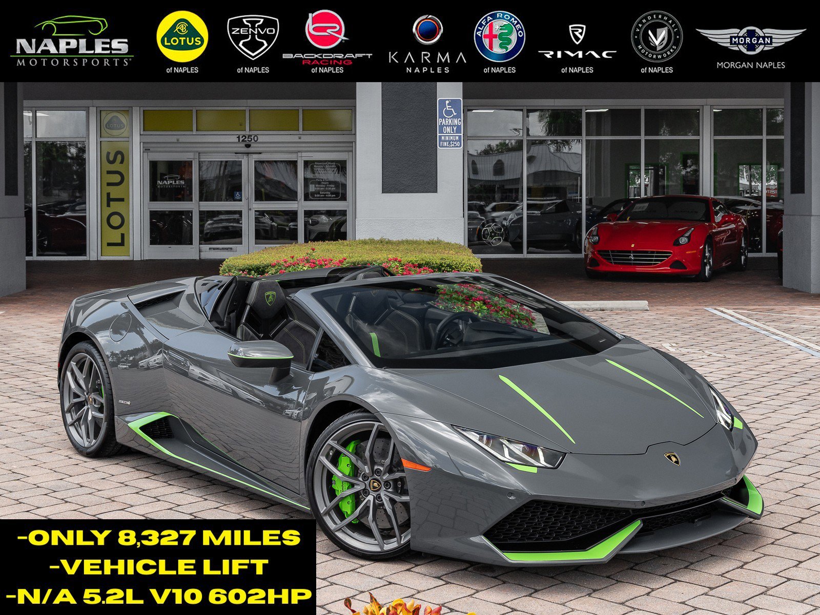 Used 2016 Lamborghini Huracan LP 610-4