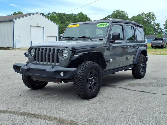 Used 2018 Jeep Wrangler Unlimited Sport AWD/4WD image 3