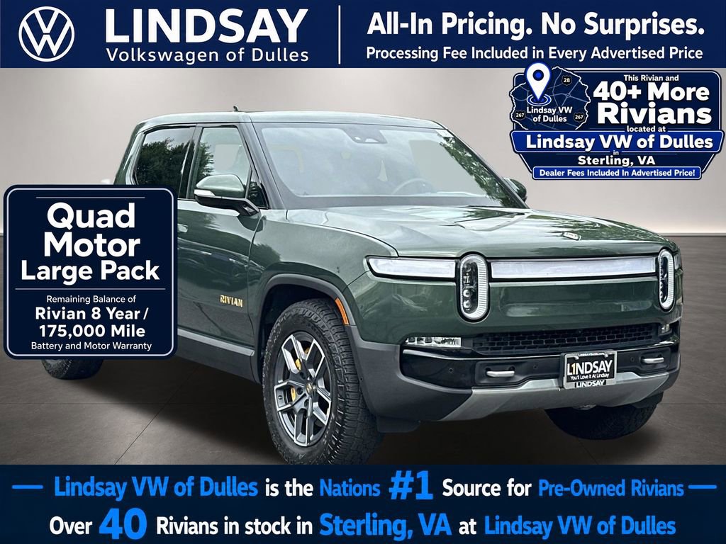 Used 2022 Rivian R1T Adventure