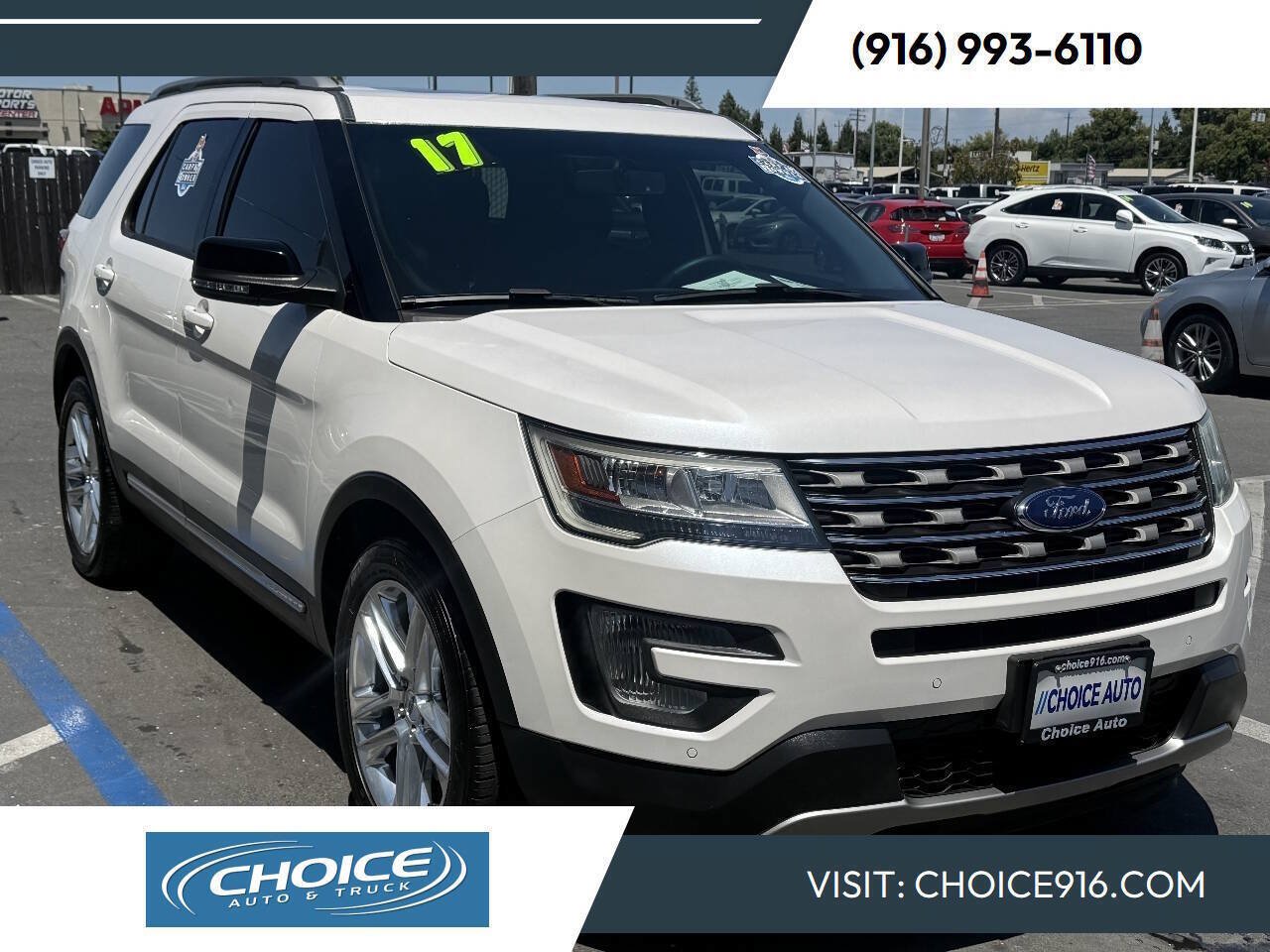Used 2017 Ford Explorer XLT w/ Equipment Group 202A FWD image 1