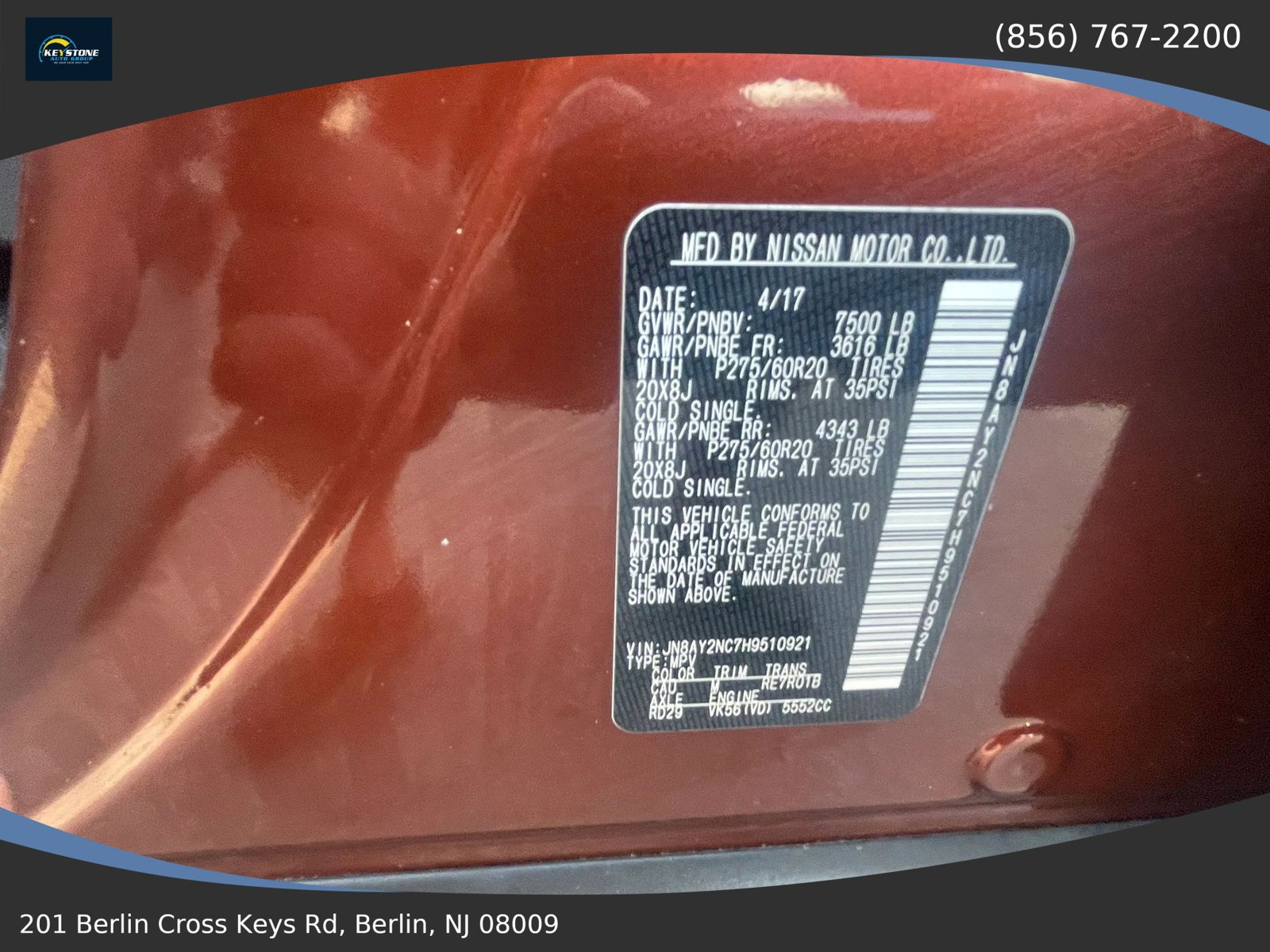 Used 2017 Nissan Armada SL w/ Technology Package image 39