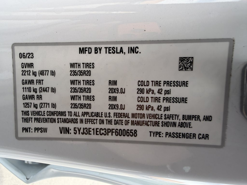 Used 2023 Tesla Model 3 Performance AWD/4WD image 47