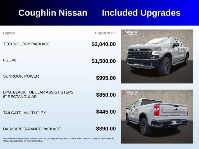 Used 2025 Chevrolet Silverado 1500 ZR2 w/ Technology Package AWD/4WD image 3
