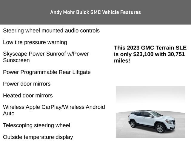 Used 2023 GMC Terrain SLE w/ Driver Convenience Package FWD image 12