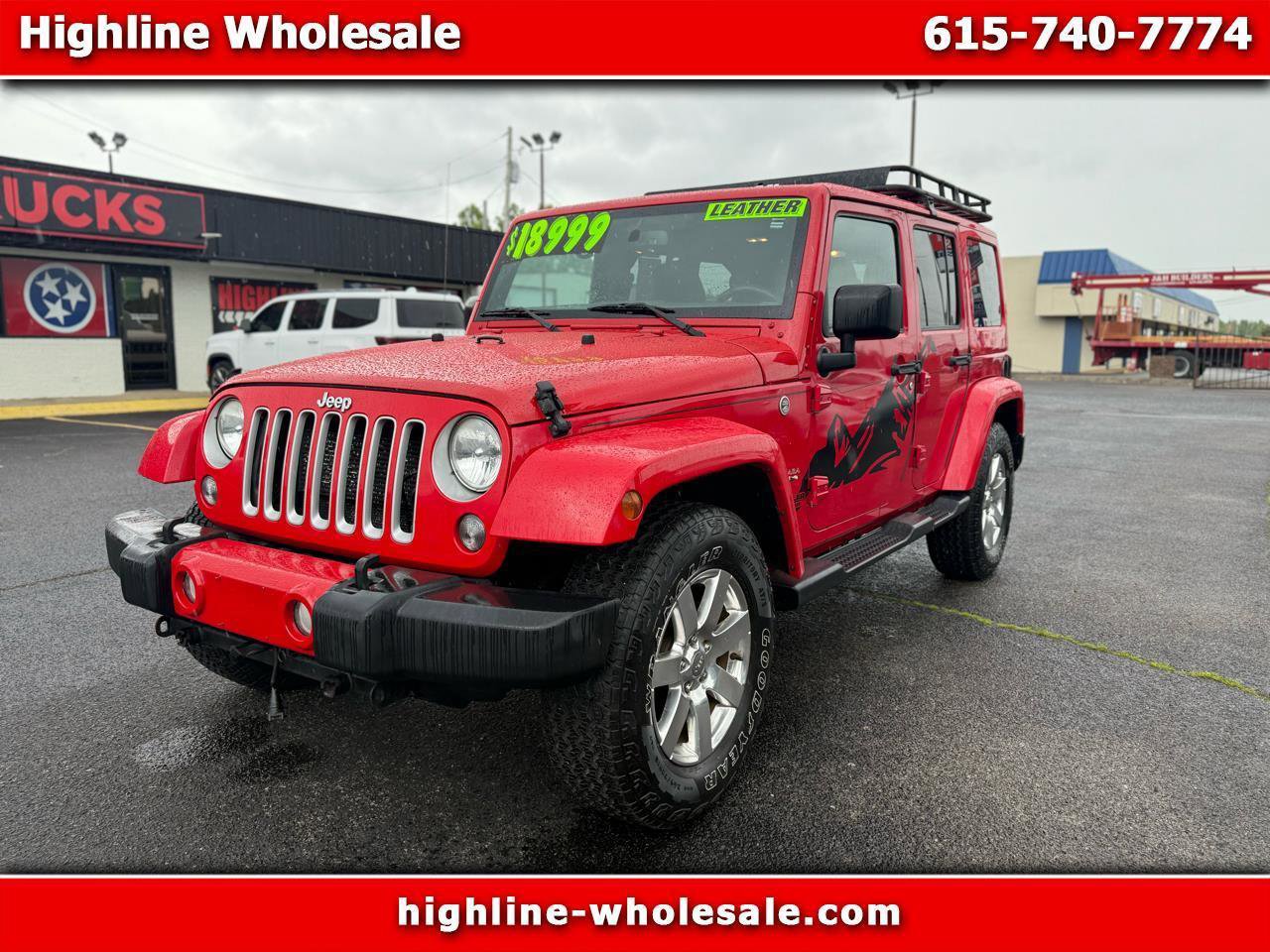 Used 2016 Jeep Wrangler Unlimited Sahara