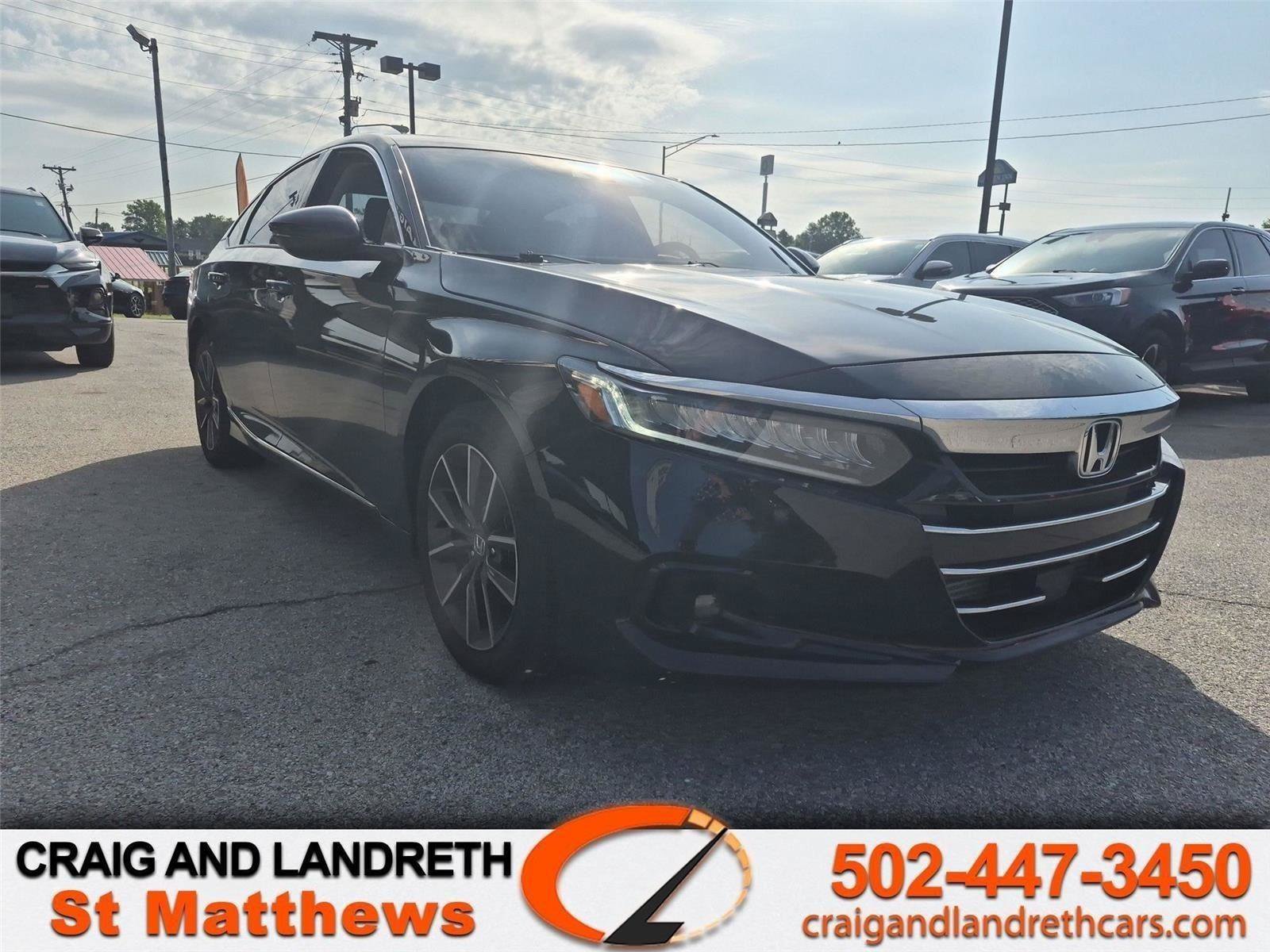 Used 2021 Honda Accord EX-L