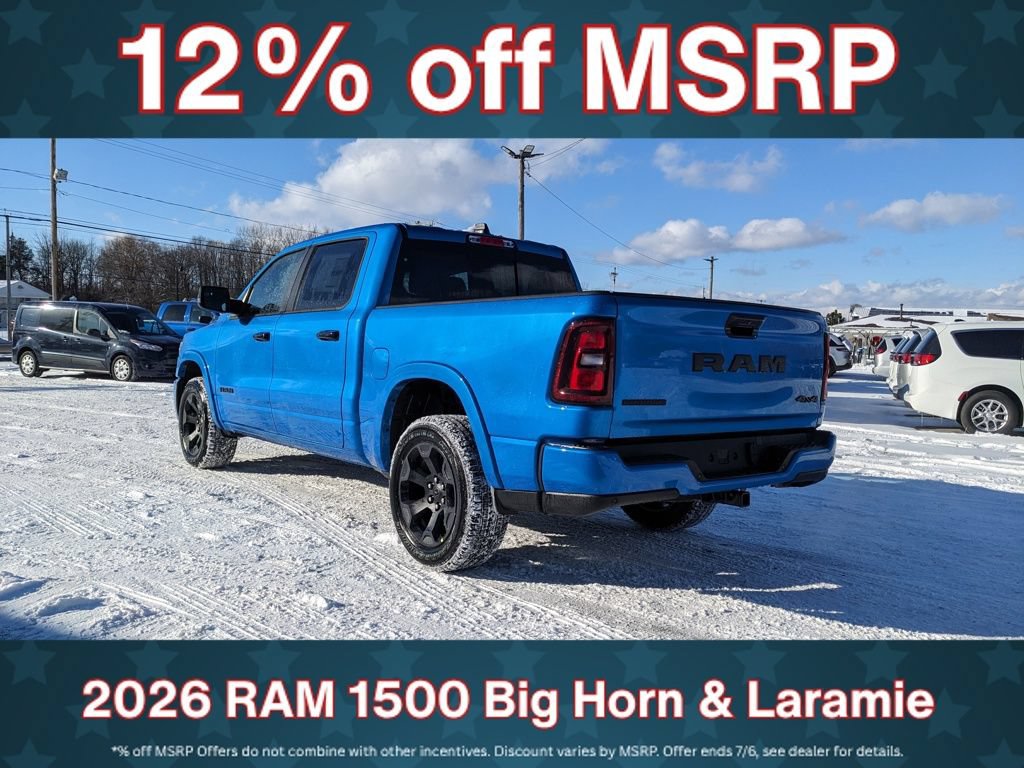 New 2026 RAM 1500 Big Horn w/ Night Edition AWD/4WD image 11