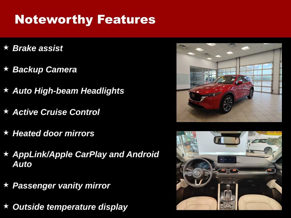 Used 2023 MAZDA CX-5 AWD 2.5 S w/ Premium Package image 12