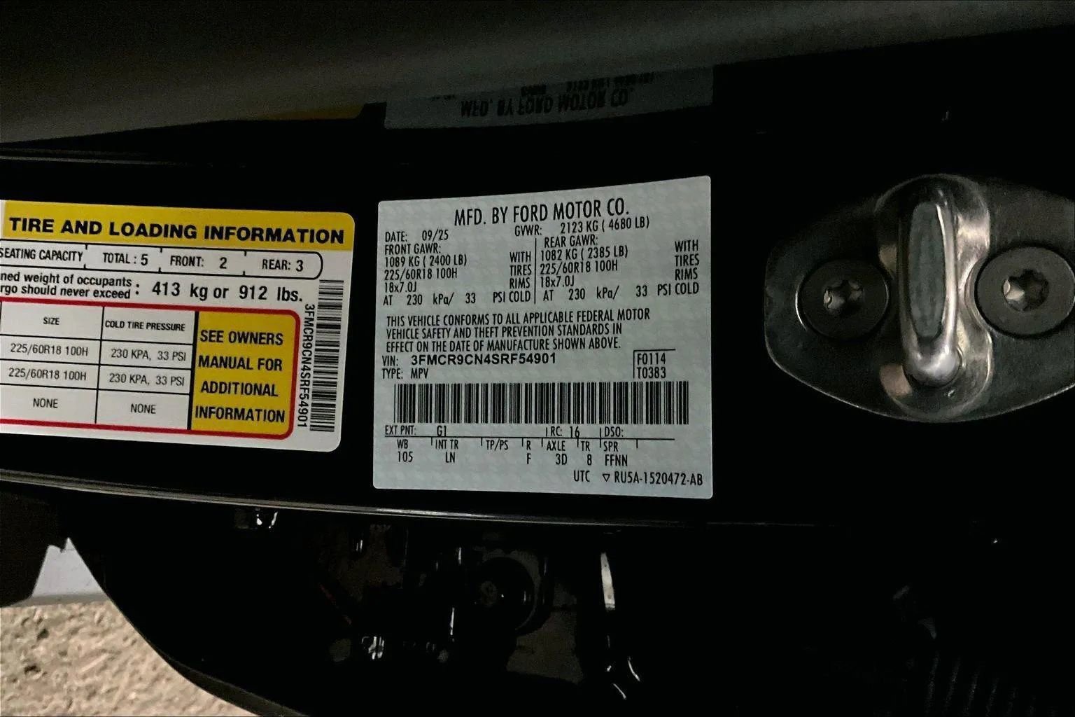 New 2025 Ford Bronco Sport Outer Banks w/ Outer Banks Tech Package+ image 63