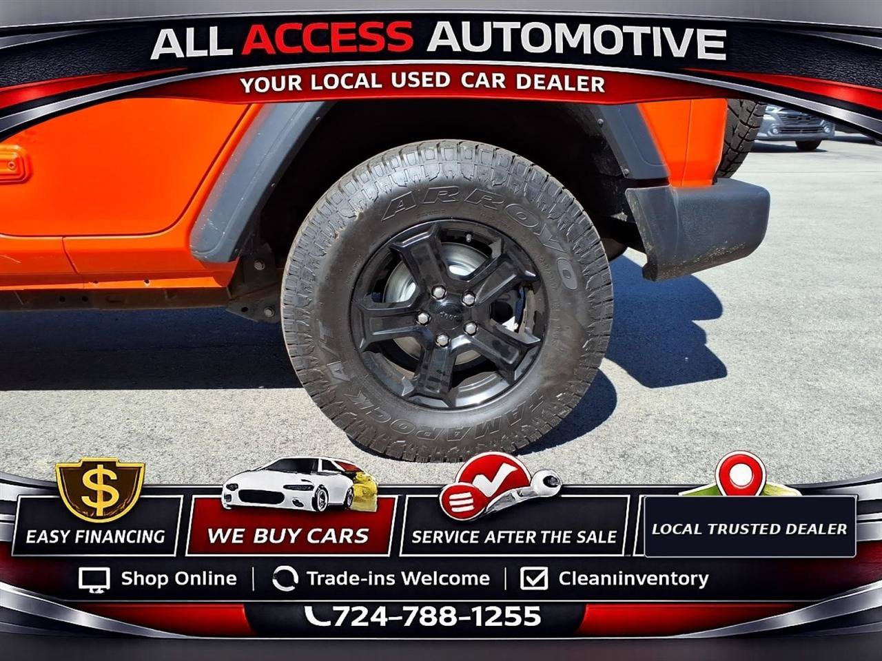 Used 2018 Jeep Wrangler Unlimited Sport AWD/4WD image 4