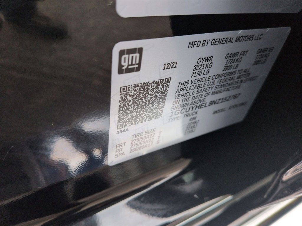 Used 2022 Chevrolet Silverado 1500 High Country w/ Technology Package image 34