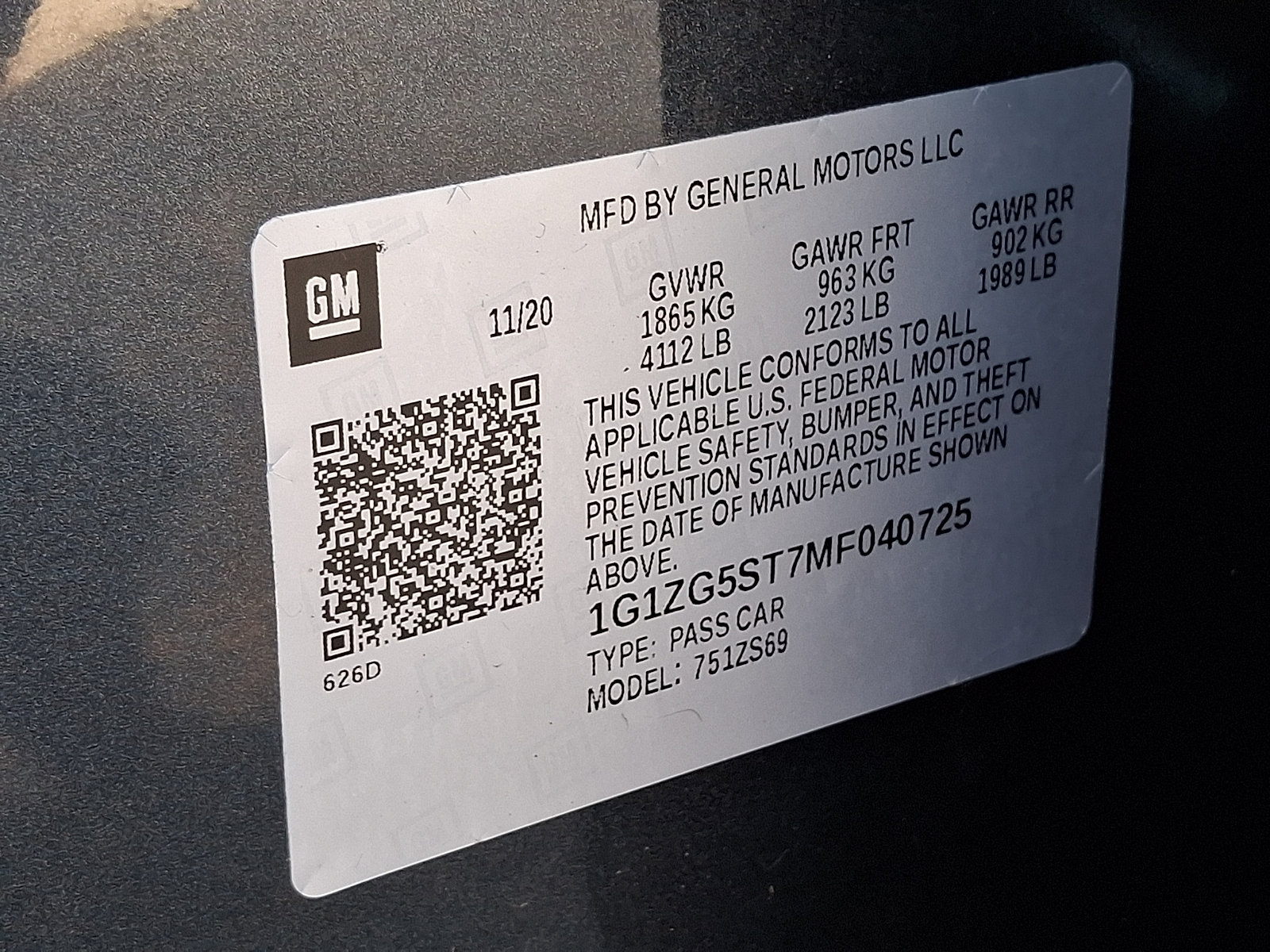 Used 2021 Chevrolet Malibu RS FWD image 25