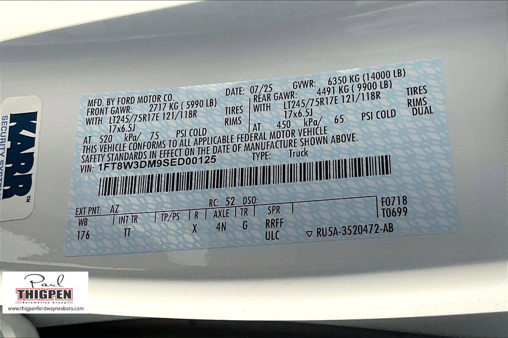 New 2025 Ford F350 Platinum w/ Platinum Plus Package image 13