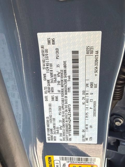 Used 2023 Ford Ranger XLT w/ Equipment Group 302A High AWD/4WD image 26