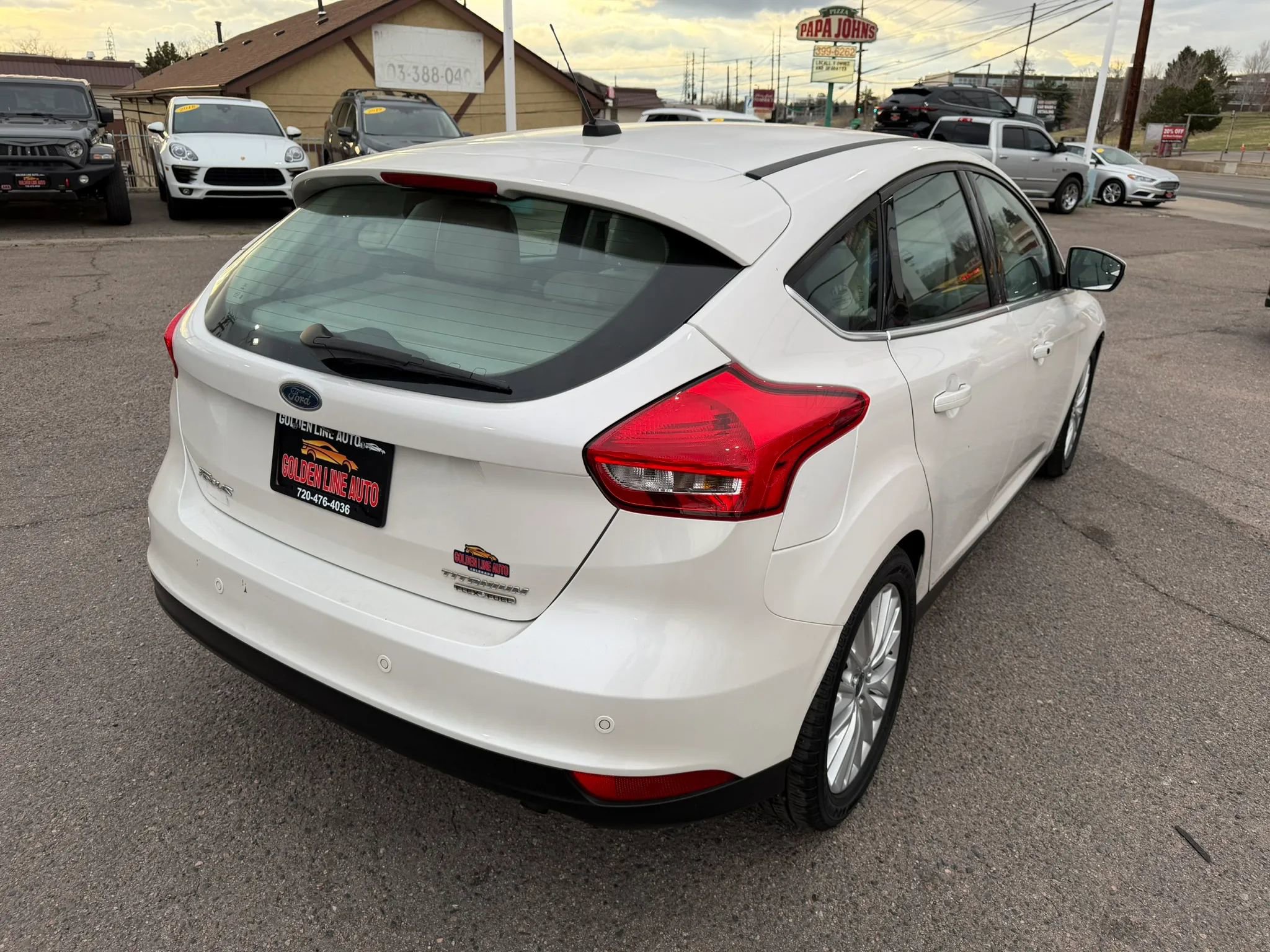 Used 2015 Ford Focus Titanium w/ Titanium Cold Weather Package image 8