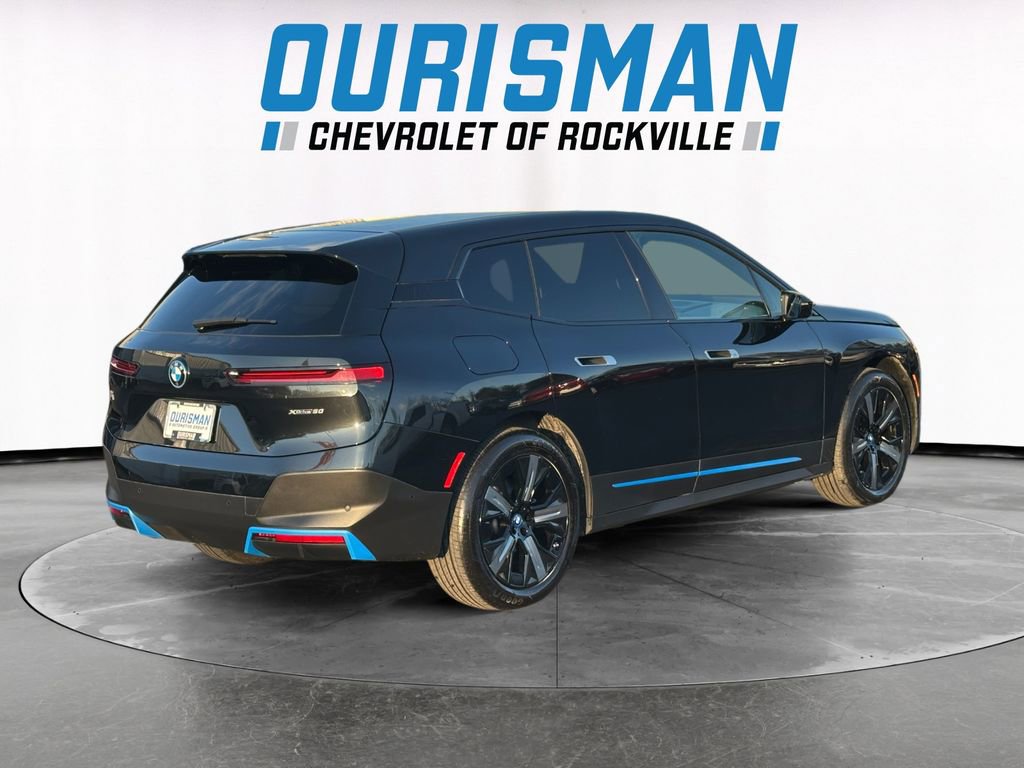 Used 2023 BMW iX xDrive50 w/ BMW I Signature Blue Package image 6