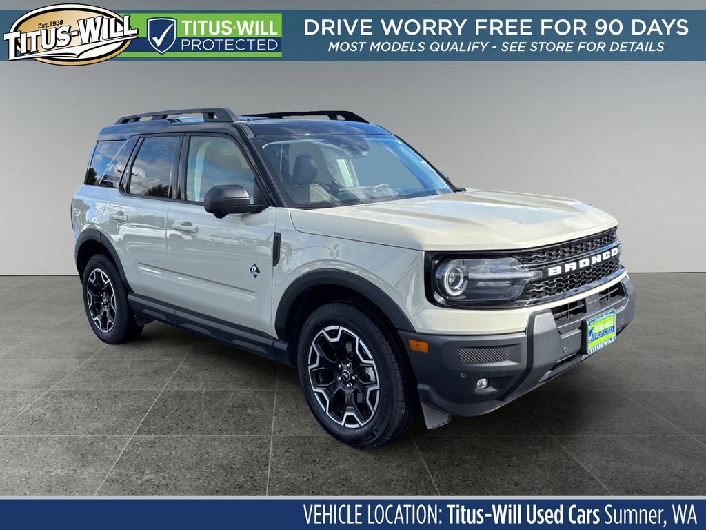 Used 2025 Ford Bronco Sport Outer Banks w/ Outer Banks Tech Package+ video 1