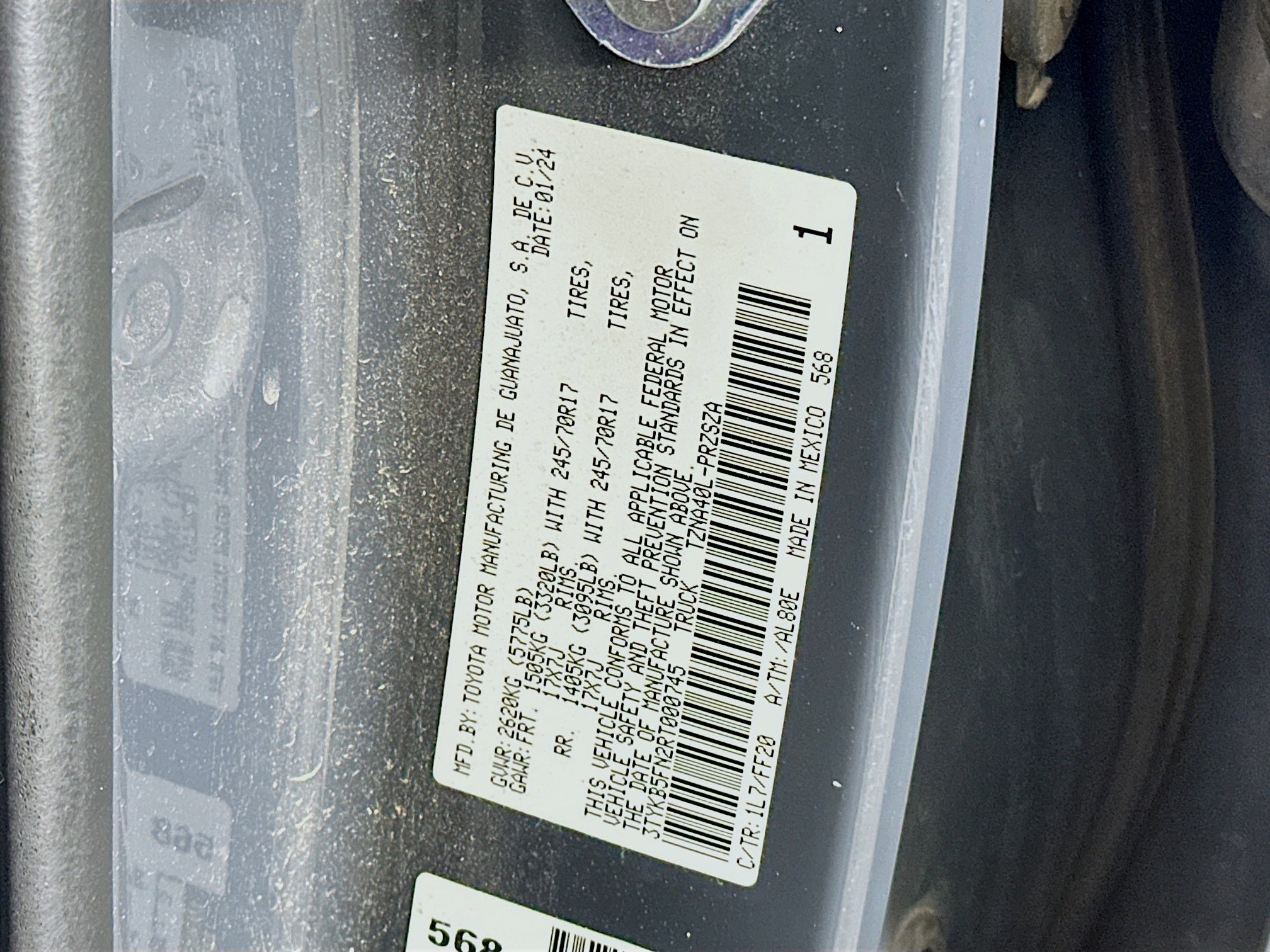 Used 2024 Toyota Tacoma SR5 RWD image 12