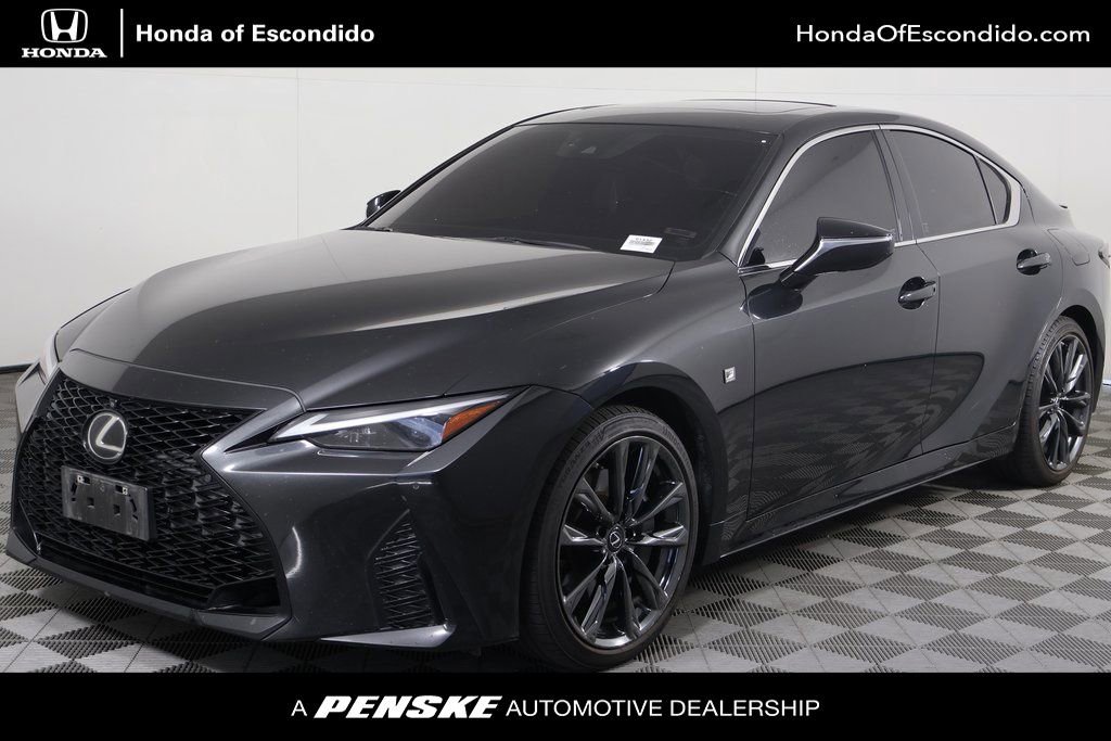 Used 2022 Lexus IS 350 F Sport w/ Navigation Package AWD/4WD image 1