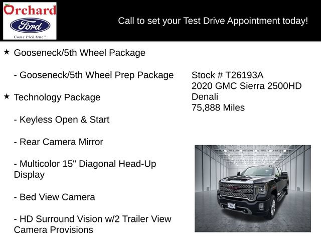 Used 2020 GMC Sierra 2500 Denali w/ Denali Ultimate Package AWD/4WD image 7