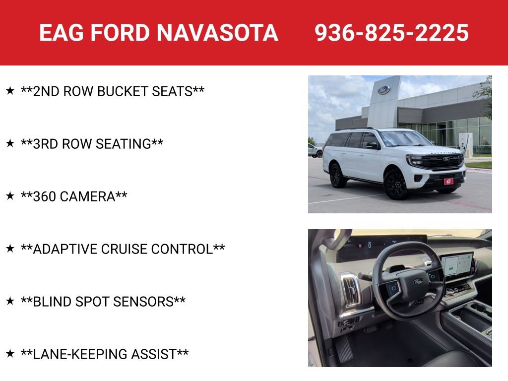 Used 2025 Ford Expedition Max Platinum w/ Stealth Appearance Package AWD/4WD image 8