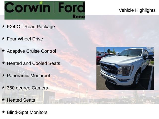Used 2021 Ford F150 Platinum w/ Equipment Group 701A High image 7
