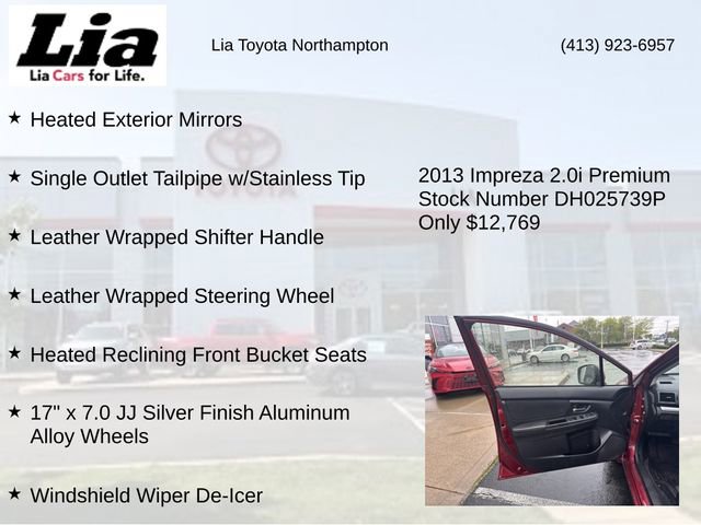 Used 2013 Subaru Impreza 2.0i Premium AWD/4WD image 21