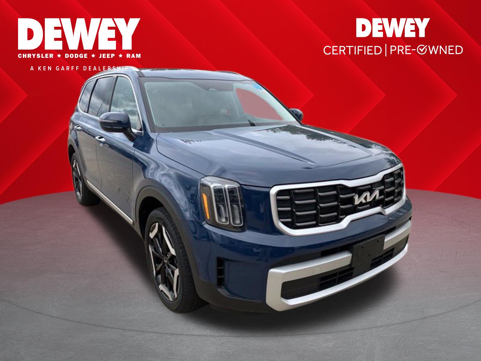 Used 2024 Kia Telluride S w/ S Sunroof Package AWD/4WD image 1