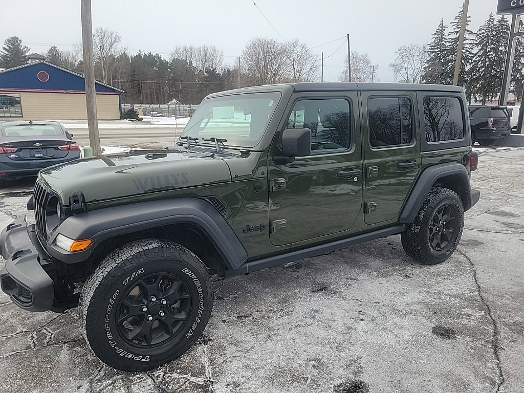 Used 2021 Jeep Wrangler Unlimited Sport image 3